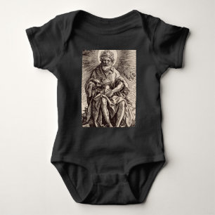 St. John der Täufer Holt das Lamm Baby Strampler