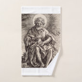 St. John der Täufer Holt das Lamm Badhandtuch Set (Handtuch)