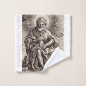 St. John der Täufer Holt das Lamm Badhandtuch Set (Waschlappen)