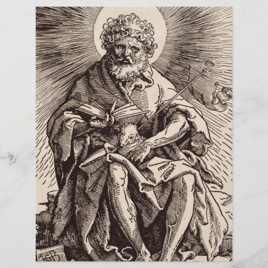St. John der Täufer Holt das Lamm Flyer (Vorne)