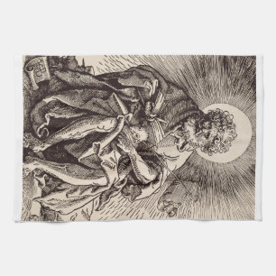 St. John der Täufer Holt das Lamm Geschirrtuch