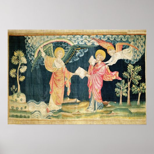 St. John Eating the Book Poster (Vorne)