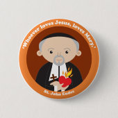 St. John Eudes Button (Vorderseite)
