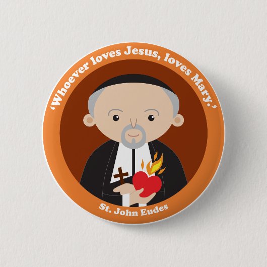 St. John Eudes Button (Vorderseite)