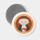 St. John Eudes Magnet (Vorderseite/Rückseite)
