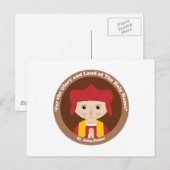 St. John Fisher Postkarte (Vorne/Hinten)