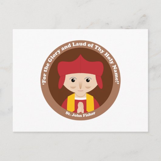 St. John Fisher Postkarte (Vorderseite)