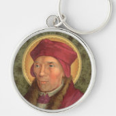 St. John Fisher (SAU 025) Premium Metal Schlüsselanhänger (Vorne)