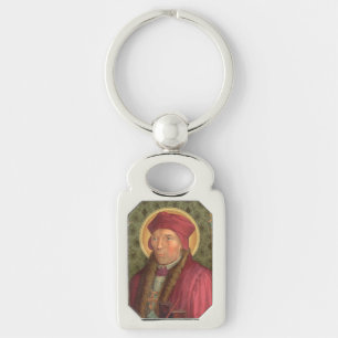 St. John Fisher (SAU 025) Rechteck Metall Schlüsselanhänger