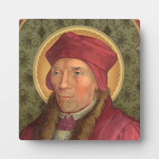 St. John Fisher (SAU 025) Square Fotoplatte (Vorderseite)