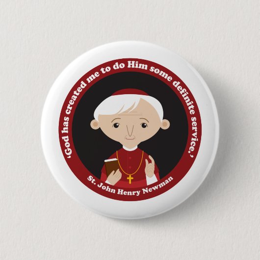 St. John Henry Newman Button (Vorderseite)