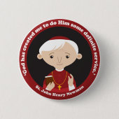 St. John Henry Newman Button (Vorderseite)