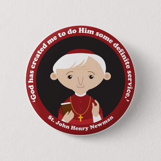St. John Henry Newman Button (Vorderseite)