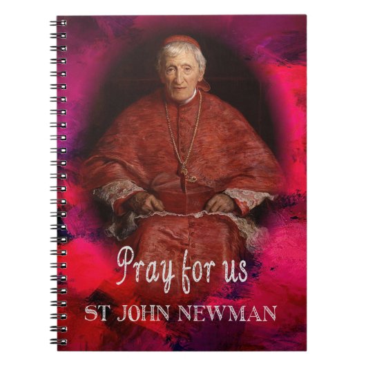 St John Henry Newman Katholische Heilige Notizblock (Vorderseite)