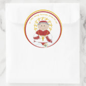 St. John Henry Newman Runder Aufkleber (Tasche)