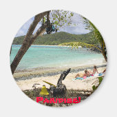 ST. JOHN ISLAND, Paridise! Magnet (Vorne)