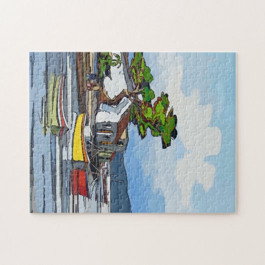 St John Island Puzzle (Horizontal)