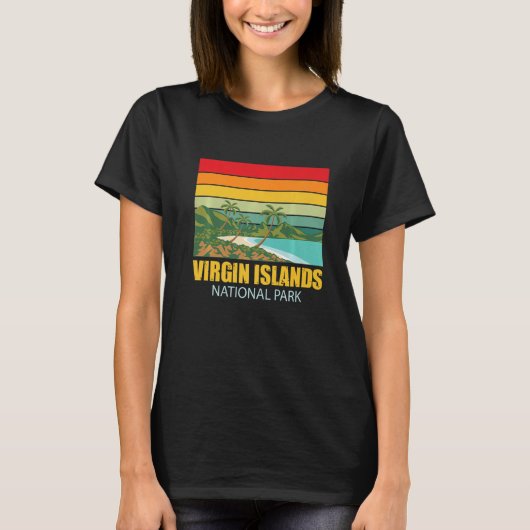 St. John Jungfrau Islands National Park Souvenir C T-Shirt (Vorderseite)