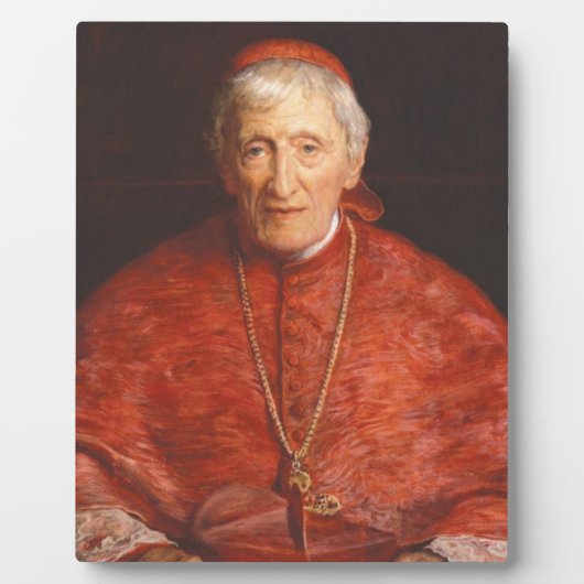 St. John Kardinal Henry Newman Katholic Fotoplatte (Vorderseite)