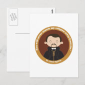 St. John Ogilvie Postkarte (Vorne/Hinten)