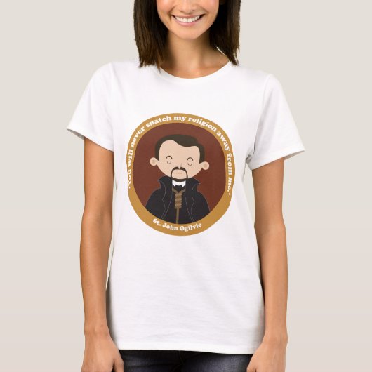 St. John Ogilvie T-Shirt (Vorderseite)