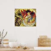 St. John on Patmos Poster (Küche)