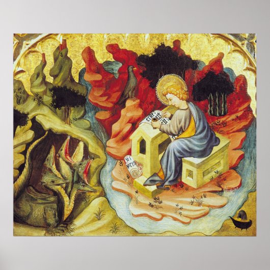 St. John on Patmos Poster (Vorne)