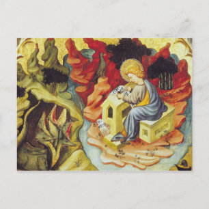 St. John on Patmos Postkarte