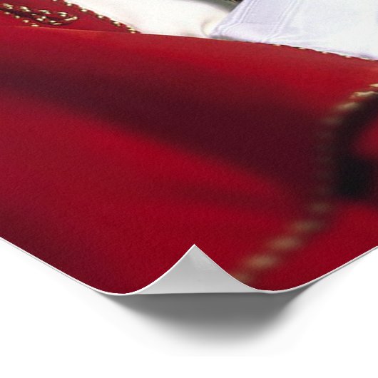 ST JOHN PAUL BEI PRAYER POSTER (Ecke)