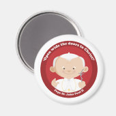 St John Paul II Magnet (Vorderseite/Rückseite)