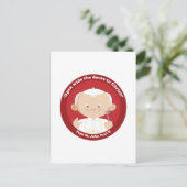 St John Paul II Postkarte (Stehend Vorderseite)