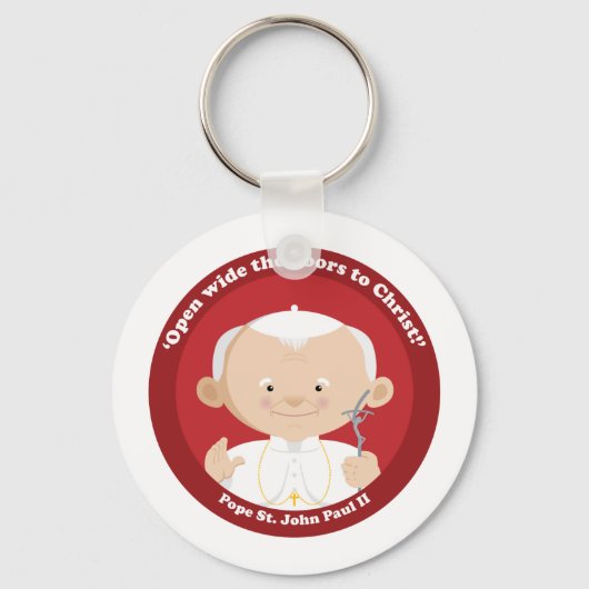 St John Paul II Schlüsselanhänger (Vorderseite)