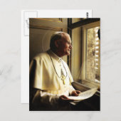 ST JOHN PAUL II TIEF GEDACHT. POSTKARTE (Vorne/Hinten)