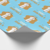 St. John Paul II Wrapping Paper Geschenkpapier (Ecke)