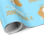 St. John Paul II Wrapping Paper Geschenkpapier (Rolleneckpunkt)