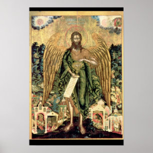 St. John the Baptist, Angel of the Wilderness Poster