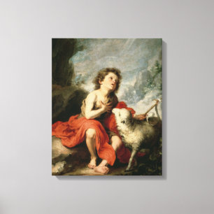 St. John the Baptist as a Child, c.1665 Leinwanddruck