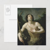 St. John the Baptist, c.1635-40 Postkarte (Vorne/Hinten)