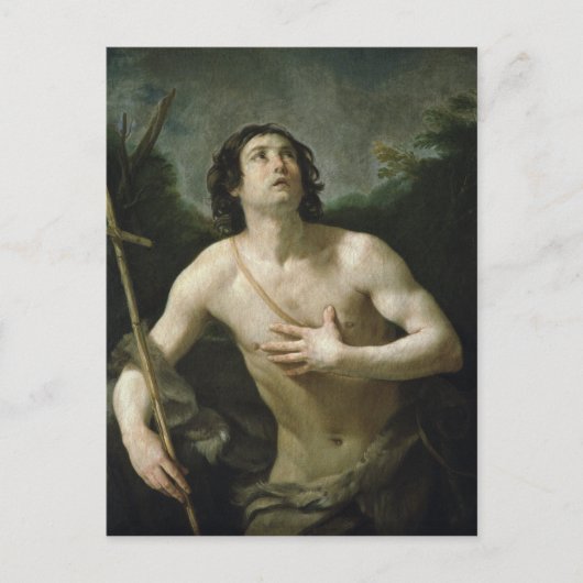 St. John the Baptist, c.1635-40 Postkarte (Vorderseite)