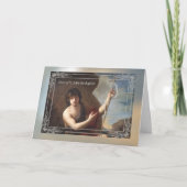 St. John the Baptist Fest Day Old World Frame Karte (Vorderseite)