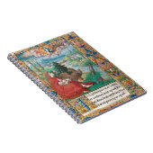 St John the Evangelist - mittelalterliches Manuskr Notizblock (Rechte Seite)