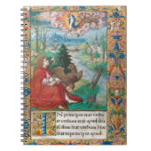 St John the Evangelist - mittelalterliches Manuskr Notizblock (Vorderseite)