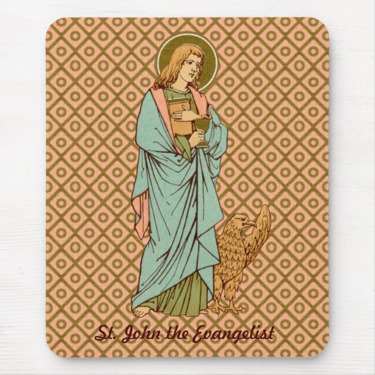St. John the Evangelist (RLS 07) (Stil 2) Mousepad (Vorne)