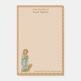 St. John the Evangelist (RLS 07, Style 2) 4"x6" Post-it Klebezettel