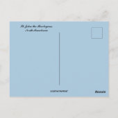 St. John the Theologior North Mazedonien Postkarte (Rückseite)