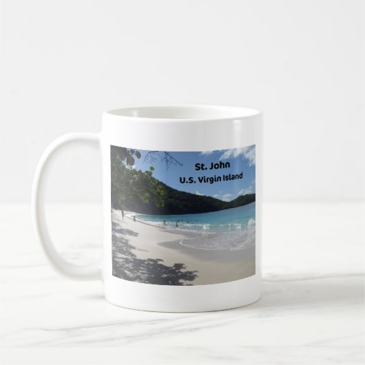 St. John, U.S. Jungfrau Island Kaffeetasse (Links)