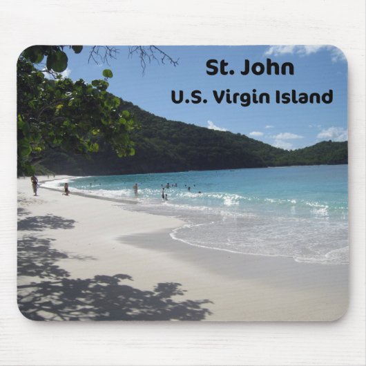 St. John, U.S. Jungfrau Island Mousepad (Vorne)
