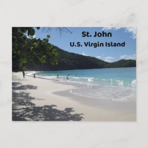 St. John, U.S. Jungfrau Island Postkarte