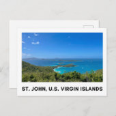 St. John, USVI Postcard Postkarte (Vorne/Hinten)