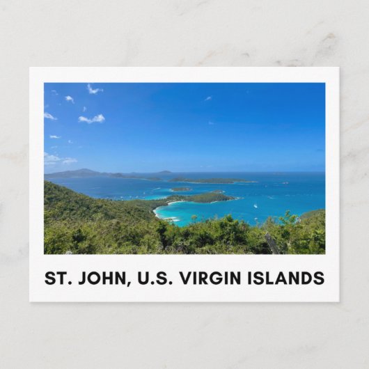St. John, USVI Postcard Postkarte (Vorderseite)